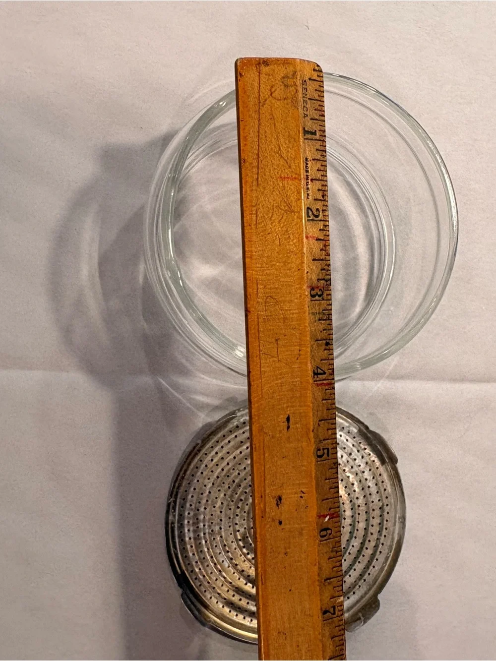 Vintage Pyrex 9-Cup Percolator Coffee Pot Replacement Glass Basket Part 7759-B